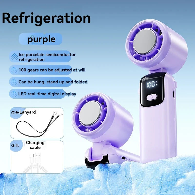 Portable Hanging Neck Fan