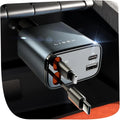 LISEN Retractable Multi-Device Car Charger