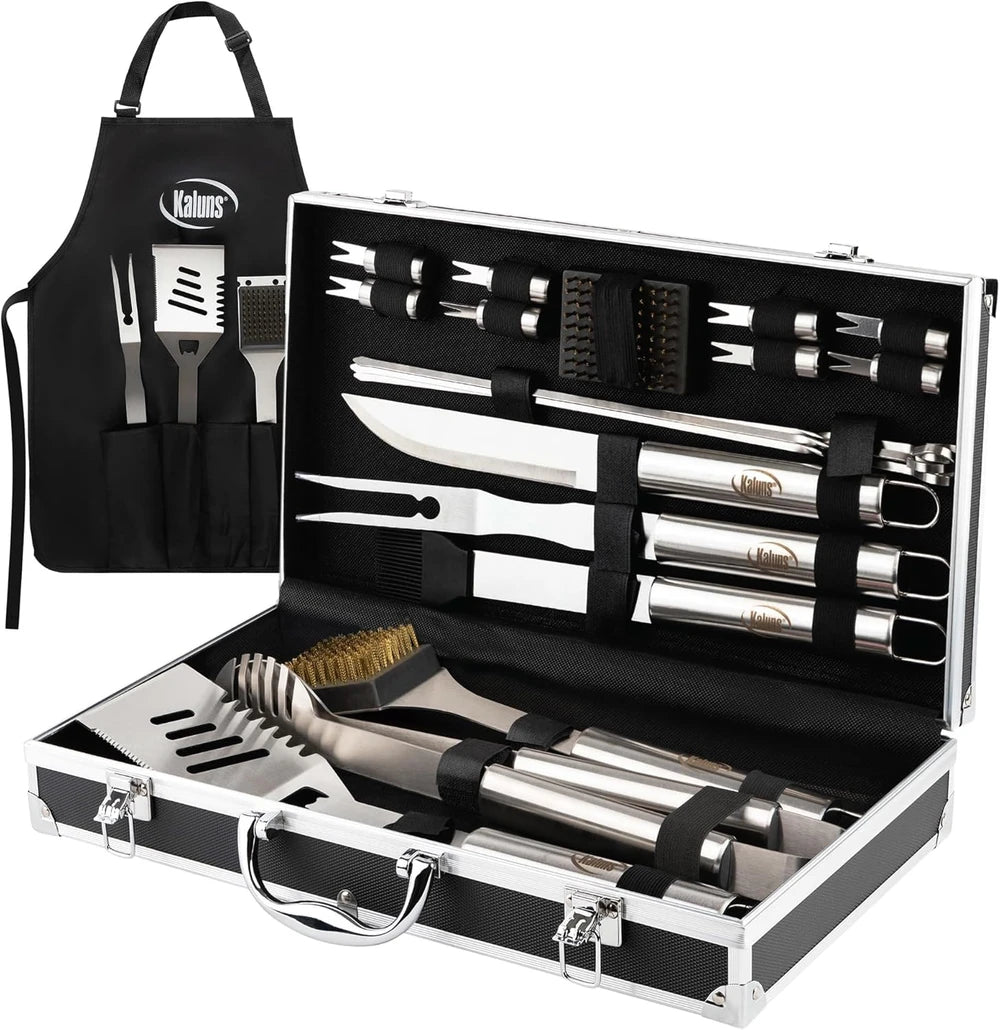 Stainless Steel Grilling Tool Set