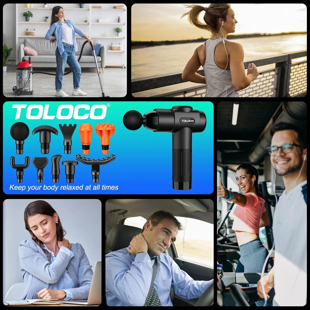 TOLOCO Percussion Massage Gun