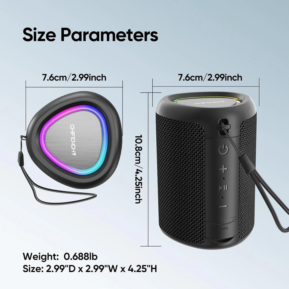 Portable Waterproof Bluetooth Speaker