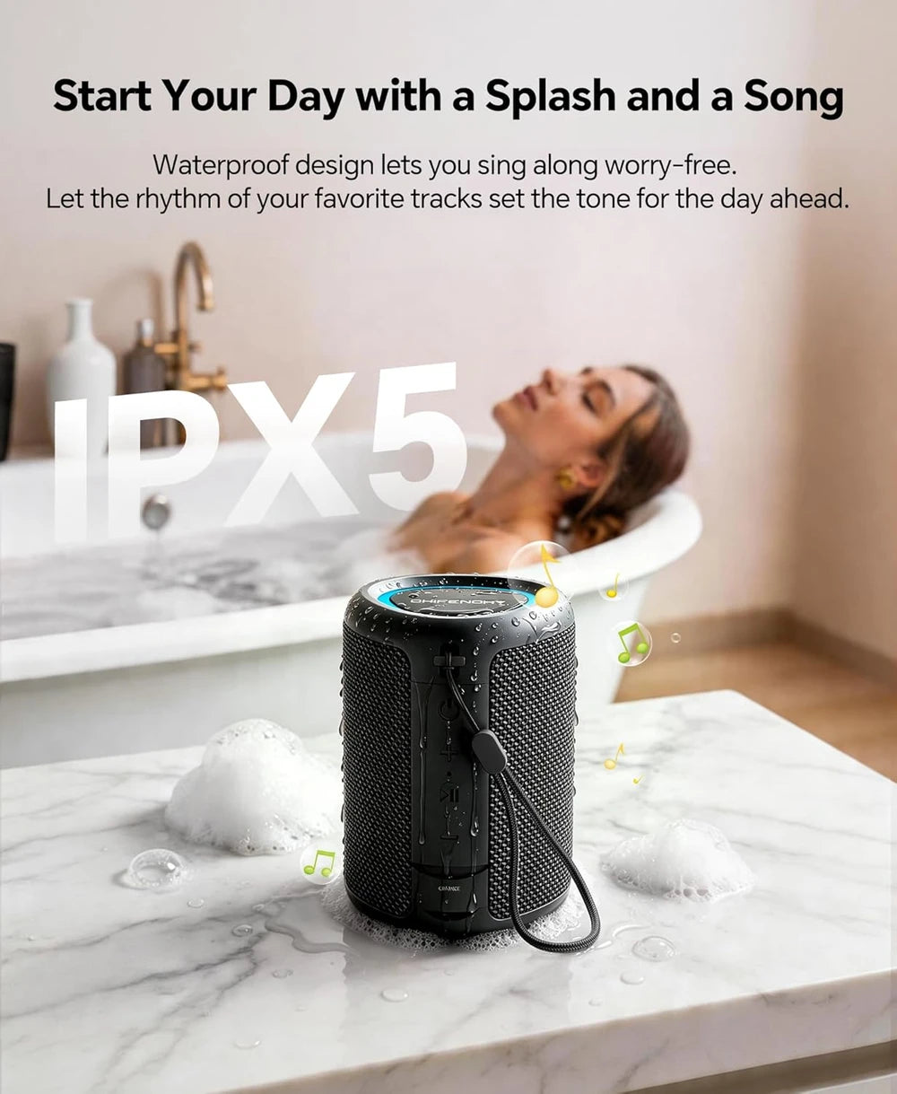 Portable Waterproof Bluetooth Speaker